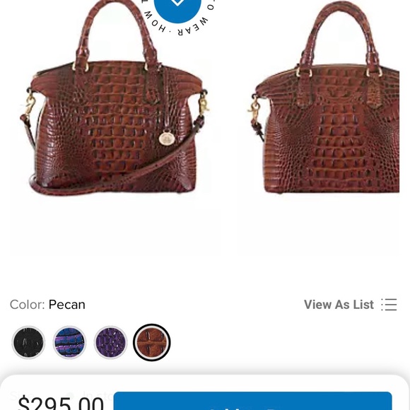 Brahmin medium Duxbury satchel - Picture 3 of 3